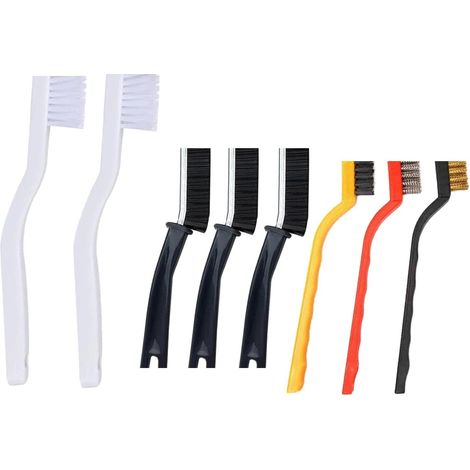 8 Pieces Gap Cleaning Brush, Stove and Tile Brush, Multifunctional Groove Cleaning Tools, Ideal for Bathroom, Kitchen, Toilet (1/4)