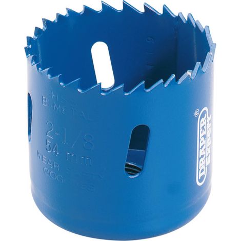 Draper Expert 41082 - Lama per sega a tazza bimetallica HSS, 54 mm, colore: blu (1/3)