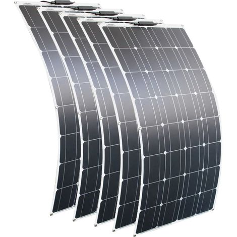 Panneau Solaire, Haute Efficacité, Design Flexible, Panneau Solaire 500W (1/2)