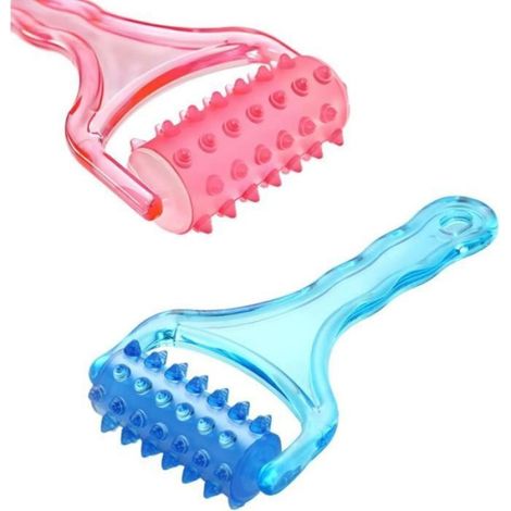 Rouleau de Massage - Non spécifié - 2pcs - Effet Anti-Cellulite - Drainant - Compact 18x9 cm (1/4)