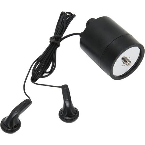 Amplificateur de Son, Amplificateur de Dispositif D'écoute Audio amélioré pour Microphone, Amplificateur de Détecteur D'écoute Vocale pour Fuite D'huile de Tuyau, Outil Vocal à (1/5)