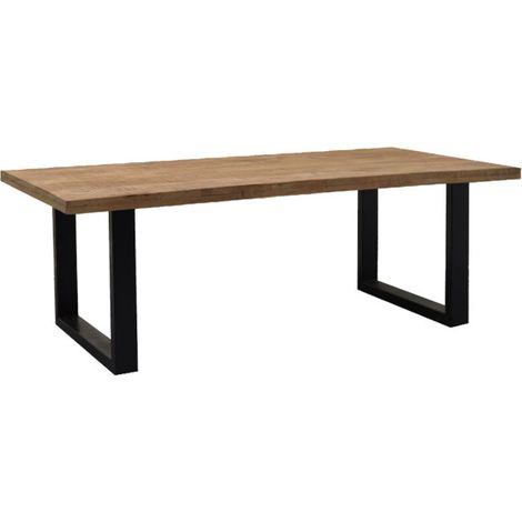 MANAUS-Table à manger 6/8 personnes L160, Manguier massif et Archi (1/5)