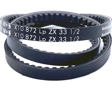 Courroie type trapézoïdale crantée ZX33-1/2
