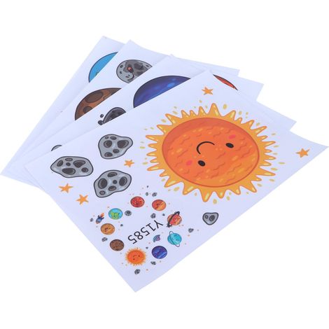 Papier peint autocollant à motif ciel étoilé cosmique pour fond de salon (1/5)