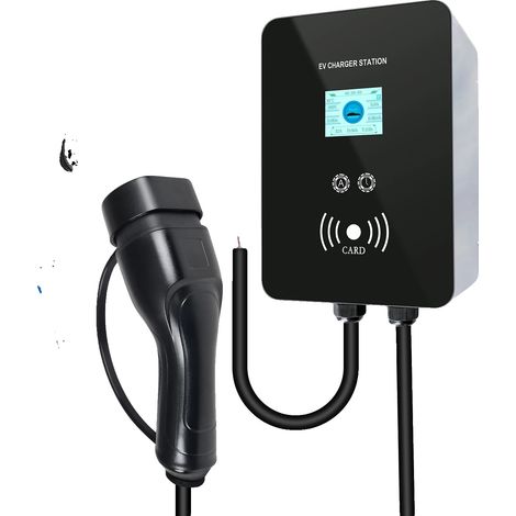 Station de recharge EV, compatibilité Type 2, contrôle via application intelligente, Type 2 11KW (1/2)