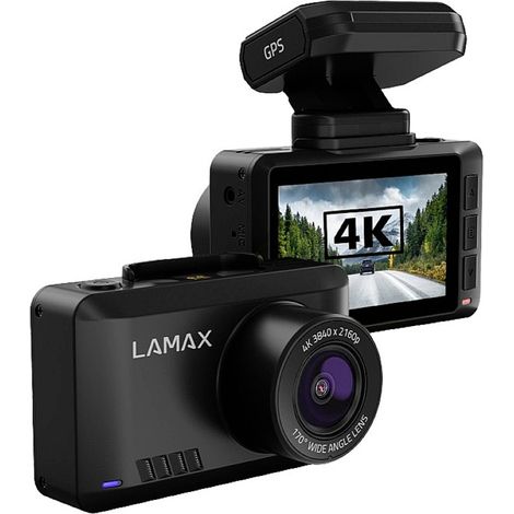 Lamax T10 Dashcam mit GPS Blickwinkel horizontal max.=170 ° Datenanzeige im Video, G-Sensor, WDR, (1/5)