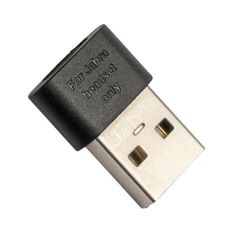 Jabra 14208-38 cambiador de género para cable USB C USB A Negro (1/2)