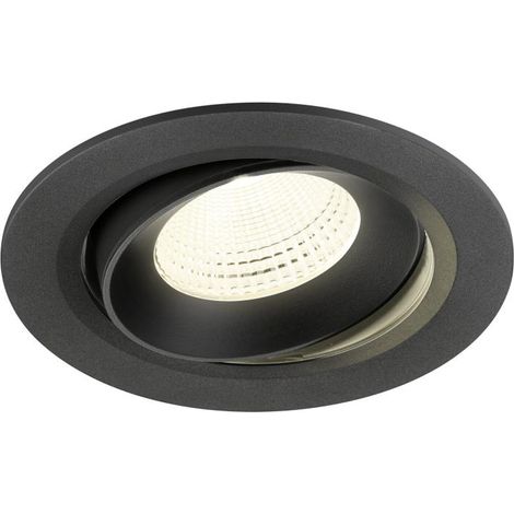 Spot encastré Numinos Move L noir 4000K - 55 deg - 1009852