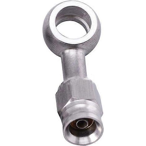 Raccord de tuyau de frein droit, 28°, 90°, joint de tuyau de carburant pour moto - 28° vers le haut - (1/5)