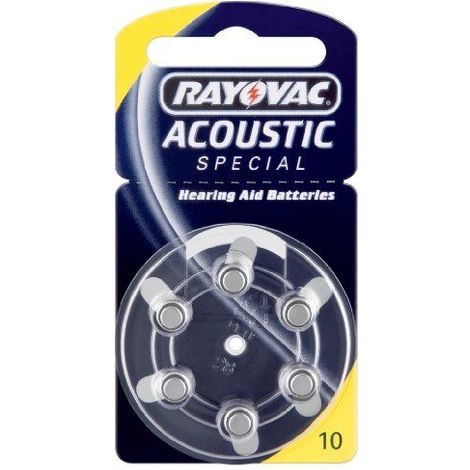 Pilas para audífono 1.4 V 90 mAh 6 pcs Rayovac (1/2)