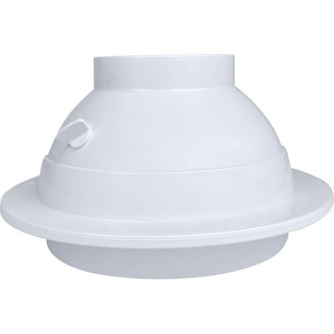 Évent sphérique résistant aux acides Évent sphérique résistant(100mm) Plastique ABS pour robuste, résistant aux acides et alcalis, incolore, , durée de vie prolongée (1/5)