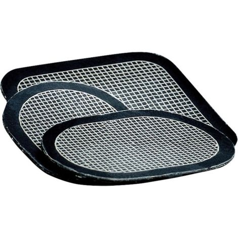 Gel Pad - 10 cm x 10 cm + 2 x 7 cm x 10 cm - Pour Ceinture Abdominale Électrostimulée - Reutilisable 20 à 30 Fois - Hydrogel (1/5)