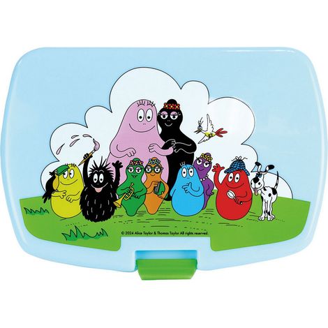 Barbapapa Boite Goûter En Plastique Réutilisable (1/5)