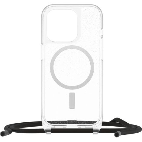 Funda movil back cover otterbox react necklace clear stardust iphone 15 pro