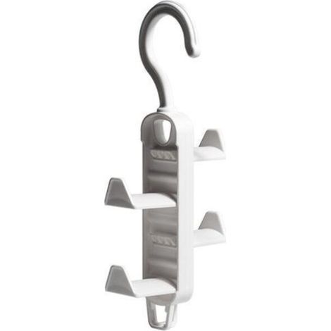 Crochets de suspension multicouches, pour vêtements, écharpe, sac, chapeau, organisateur, cintre de placard, crochet de rangement permettant de gagner de l'espace à la maison 2 pièces