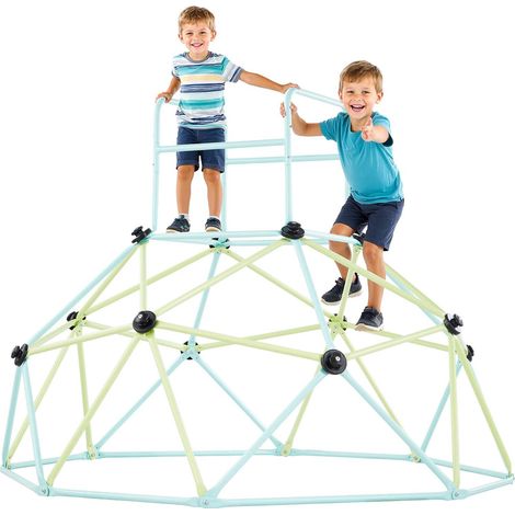 Dôme d'Escalade Géométrique 183 cm, Cage à Grimper avec Grande Capacité de Charge de 270 kg, Cage à Écureuil Solide, Aire de Jeux Extérieur et Intérieur, pour Garçons et Filles 3-10 ans (1/5)