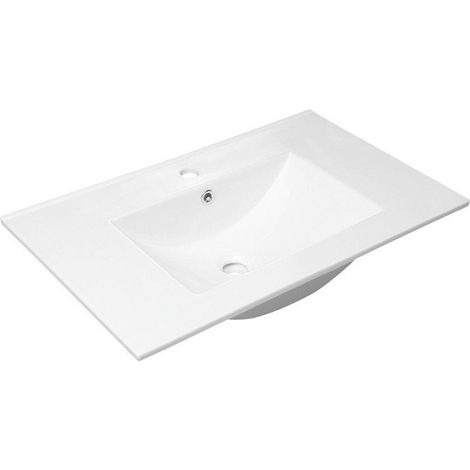 Sapho Slim - Meuble-lavabo Slim, 750x460 mm, blanc 1601-75 (1/8)