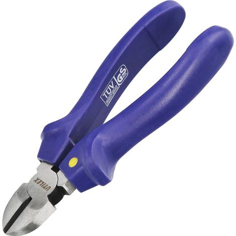 UTILEX alicates utilex corte diagonal    150 mm. , Alicates universales corte diagonal. - Longitud: 150 mm.- Ideal para trabajos industriales.- Mango color azul. (1/4)