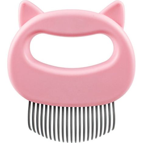 Peigne à poux pour animaux de compagnie, peigne d'épilation pour chiens, peigne de coquille d'oreille pour chats, peigne pour animaux de compagnie (1/5)