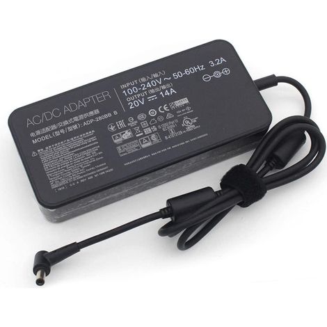 20V 14A 280W ADP-280BB B Chargeur Adaptateur Compatible pour 17 G732 G732LWS-HG059T G732LW-HG056T G732LV-EV051T G732LXS-HG059T Gaming Laptop Power (1/5)