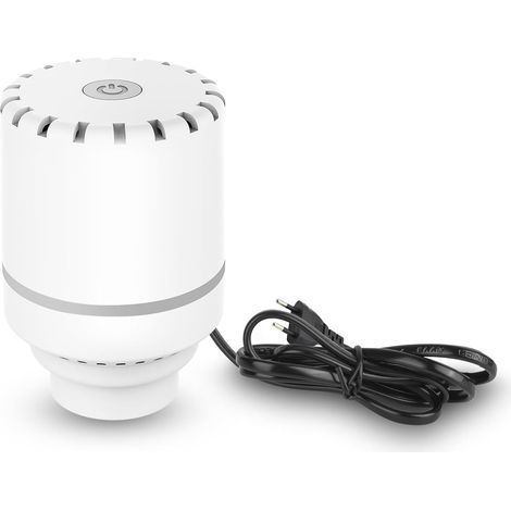 Sac sous vide, pompe à air électrique portable, 30 W, aspiration ultra forte de 4,0 kPa, 1 pièce Pompe À Vide Portable Pour Sac De Rangement Sous Vide, Pompe À Vide Haute Efficacité 30 W (1/5)