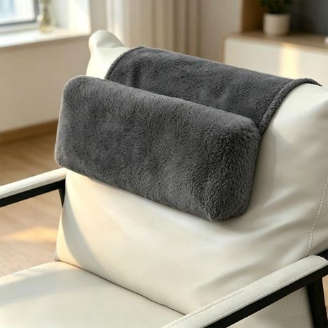 Oreillers Ergonomiques pour la Nuque, Coussin Transat Antidérapant, Coussin Nuque avec Poche, Coussins de Transat, Appui Tete Canape à Mémoire de Forme pour Fauteuils, Canapés, Sièges de Bureau (1/5)