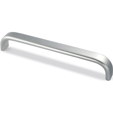 Poignée 192 mm Aluminium Mat (TWIN) - Poignée à bouts arrondis TWIN (1/2)