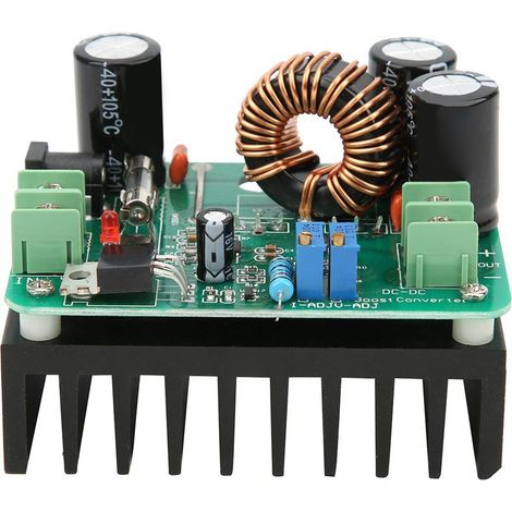 Module Elévateur - 600 W - Entrée 12 V à 60 V DC - Sortie Réglable 12 V à 80 V DC - Pour Alimentation Portable et Produits Numériques - 1 Pièce (1/5)
