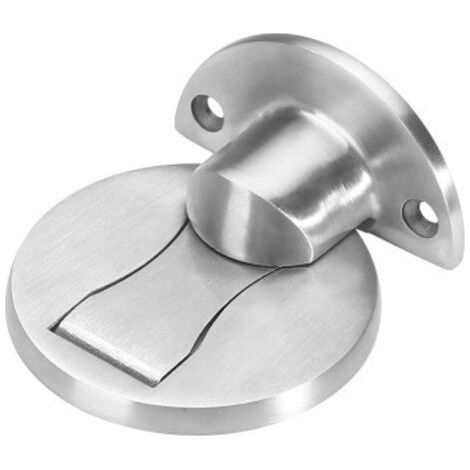 Bloque-porte magnétique en acier inoxydable 304, bloque-porte à clip pour la maison, le bureau, le restaurant et l'hôtel (argent) (1/5)