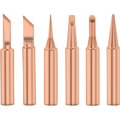 Kit De Pointes De Fer à Souder Embouts De Soudage Utiles Et Durables Pour Maison Le Bureau Atelier Bricolage (1/5)
