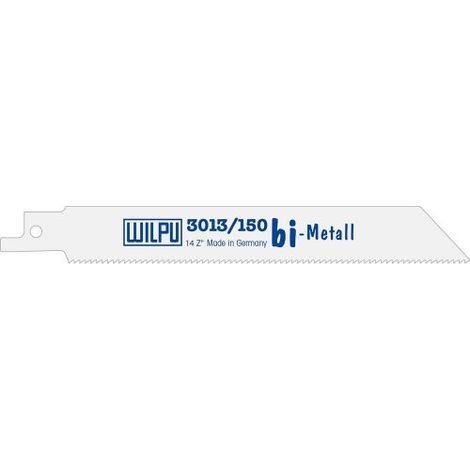 Lames scie sabre Wilpu 3013/150 130 mm 5 unités