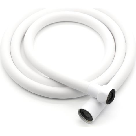 Flexible de douche universel G1/2 en PVC de 150 cm avec double protection anti-torsion (1/4)