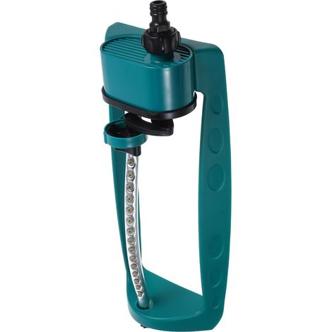 Aspersor rotativo automático para sistema de riego de césped y jardín con descarga uniforme y resistencia a los golpes para refrigeración y riego. (1/5)
