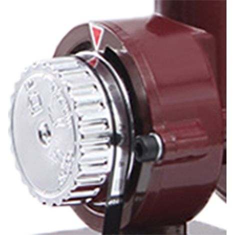 Halbautomatische elektrische Kaffeemühle mit Siphon-Technologie für den privaten und gewerblichen Gebrauch, rot, 220 V, EU-Stecker (1/5)