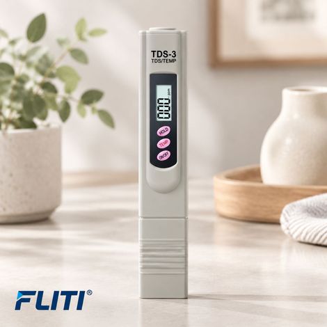FLITI Testeur TDS-3 Qualité Eau Numérique PPM 0-9990 LCD Aquarium Hydroponique (1/5)