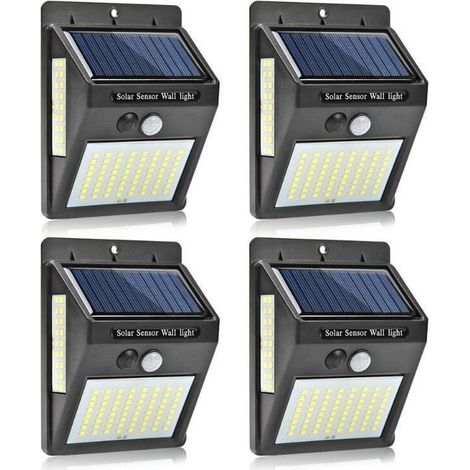 4pcs Lampe Solaire Extérieur, Lumière Solaire Etanche éclairage Solaire ,avec Détecteur de Mouvement Lampe. BLOW (1/5)