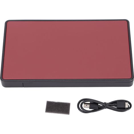 Boîtier disque dur externe USB 3.0 pour WinRed, fonction hibernation intelligente, protection coussin éponge, HDD (1/5)