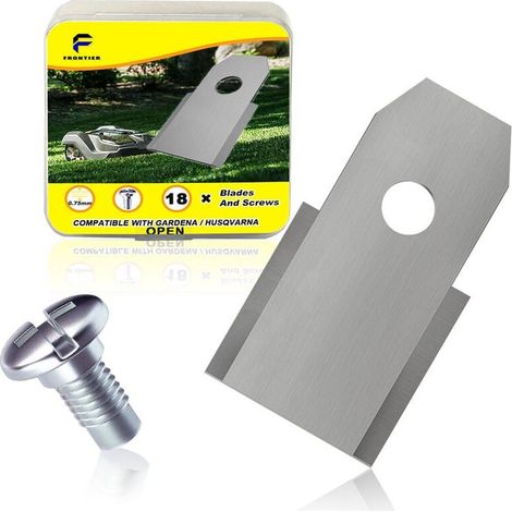 30 Replacement Blades for Husqvarna Automower & Gardena Robot Lawn Mower 0.6 mm-INHHUB (1/2)