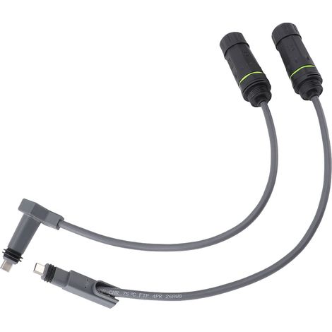 Adaptateur SPX vers RJ45, lot de 2, 1200 Mbps, connecteur de câble Ethernet étanche IP68, pour routeurs Dish et Satellite. (1/5)