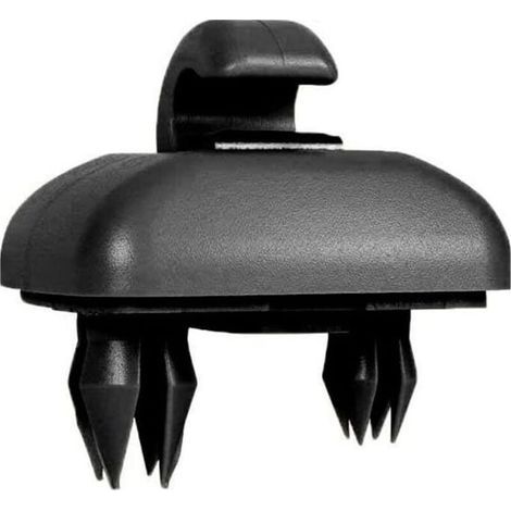 Lot de 1 clip de pare-soleil automatique Clip de pare-soleil, crochet de support de crochet de pare-soleil automatique pour Audi A1 A3 A4 A5 Q3 Q5 (8E0 857 562) A7 B6 B7 B8 S4 S5 (1/5)