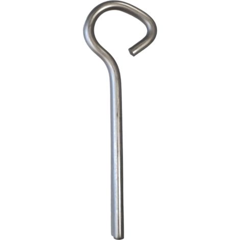 Piton P inox 12cm pour couverture piscine