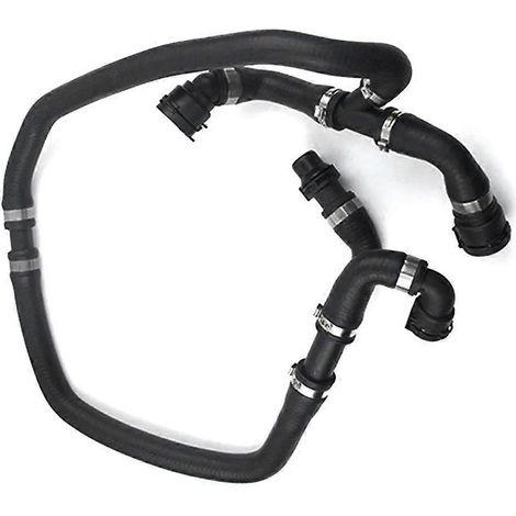 Durite de liquide de refroidissement de radiateur pour vase d'expansion compatible avec les modèles Série 5, Série 6, E60, E63, 525i, 530i et 630i (numéro de modèle 17127542206) (1/5)