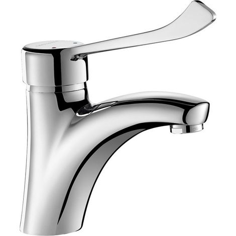 Delabie EHM pour WC, H85 L135 mm, garniture de commande à tige d'actionnement, levier hygiène
