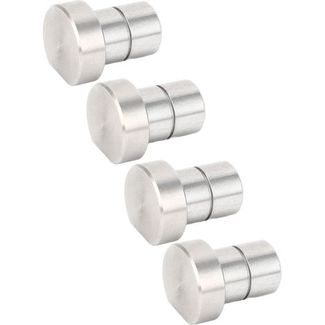 Lot de 4 butées d'établi en acier inoxydable 3/4 pour le travail du bois (1/5)