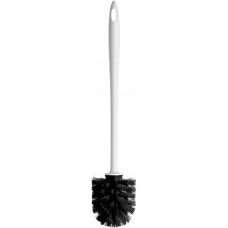 SCOPINO WC NERO CON BIANCO