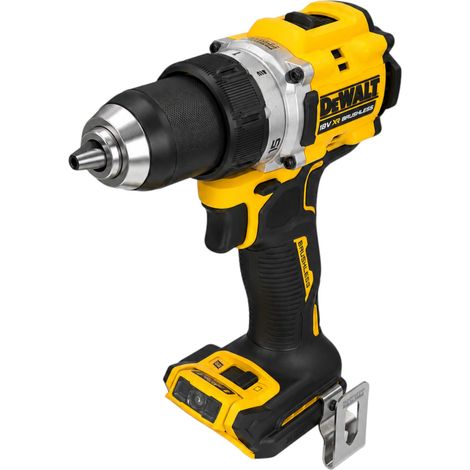 Dewalt – Perceuse-visseuse compacte 18V 90Nm brushless – Moteur Brushless pour perçage intensif – 2 vitesses et 15 réglages de couple – Mandrin métal 13mm