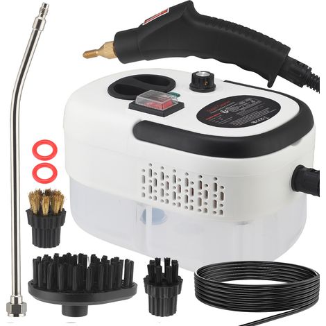 Druckdampfreiniger mit 4 Zubehörteilen, 1500 W, 105 °C, 6 Geschwindigkeitsstufen