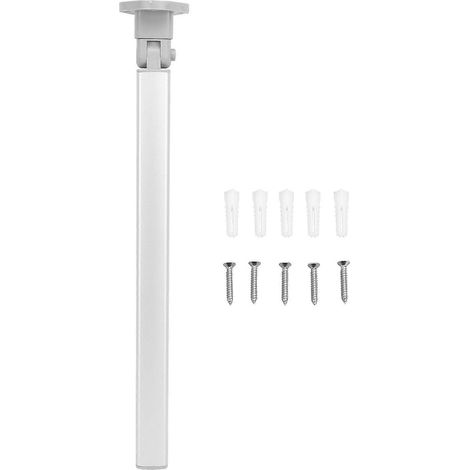 Pieds de table pliants en alliage d'aluminium de 555 mm, adaptés aux camping-cars, fourgons aménagés, fourgons de voyage, bateaux, yachts et balcons, avec supports détachables. (1/5)