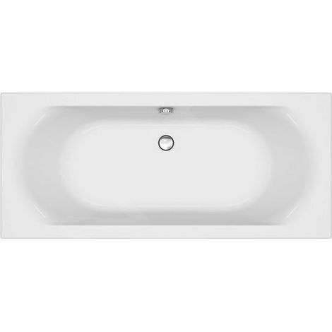 Cersanit City - Baignoire 170 x 75 cm, pieds inclus, blanc S301-336 (1/3)