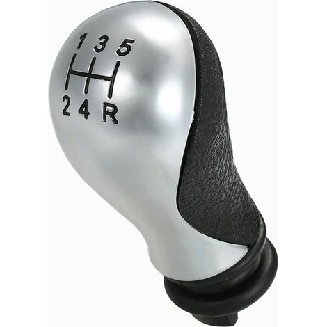 Pommeau de levier de vitesse pour boîte manuelle 5 vitesses, compatible avec Citroën C5 (2001-2008), Xsara et Picasso (1999-2008). Accessoires auto : pommeau de levier de vitesse. (1/5)
